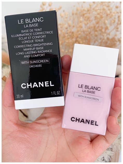 le blanc makeup base chanel|Chanel le blanc makeup base.